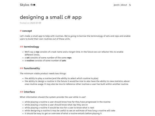 posts/small-c-app screenshot