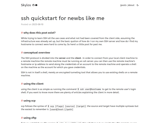 posts/ssh-quick-notes screenshot