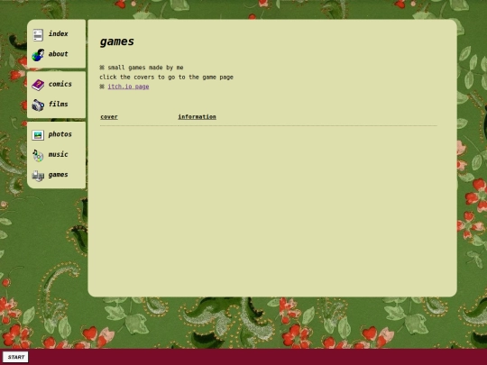 games screenshot