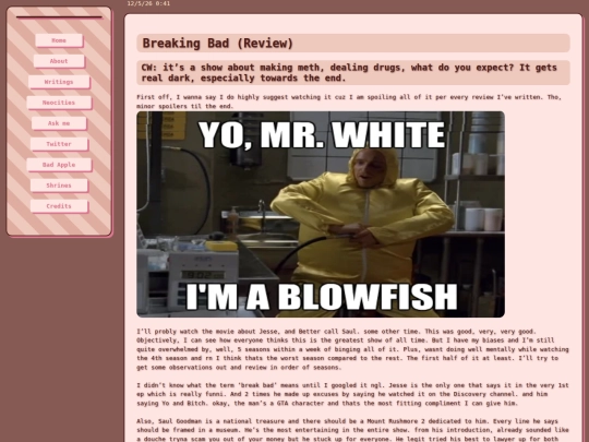 writings/Breaking Bad (review) screenshot