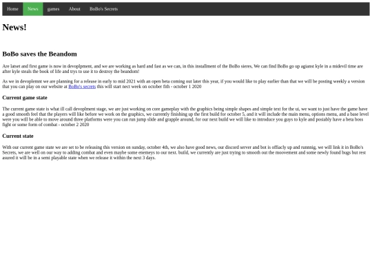 news screenshot