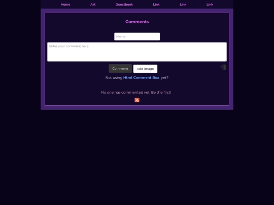 guestbook screenshot