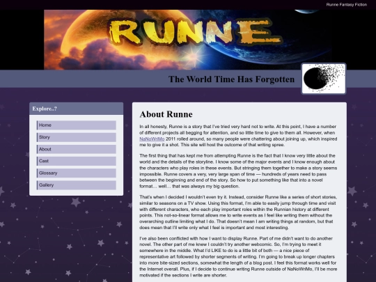 runne/about screenshot