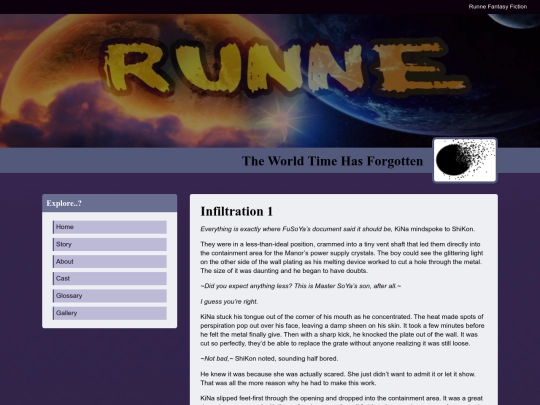 runne/story/infiltration-1 screenshot