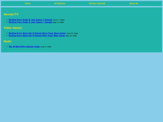 sorted screenshot