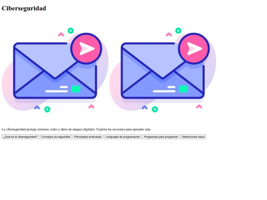 Proyecto de seguridad cibernética screenshot