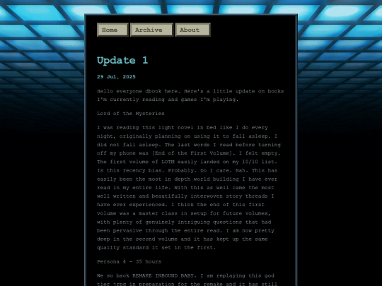 posts/2025-07-29-Update-1 screenshot