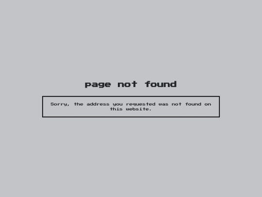 not_found screenshot