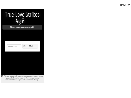 non-keynote_sites/TestYourLovelyLuck screenshot