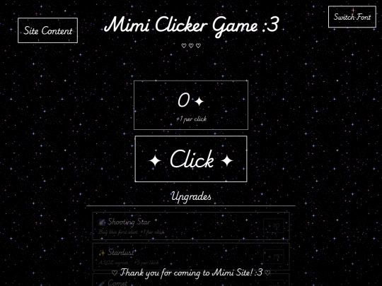 Clicker screenshot