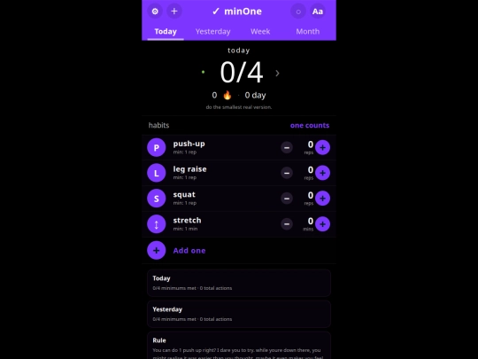 minone screenshot
