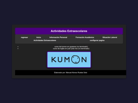 actividades screenshot