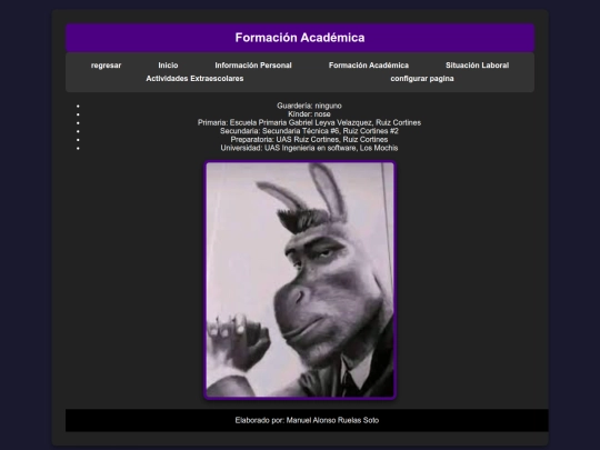 formacion screenshot