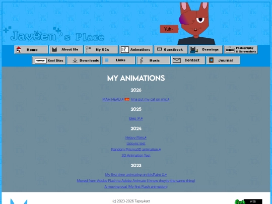 animations screenshot