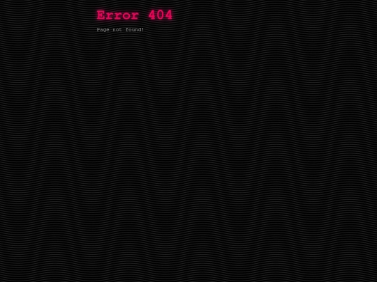 not_found screenshot