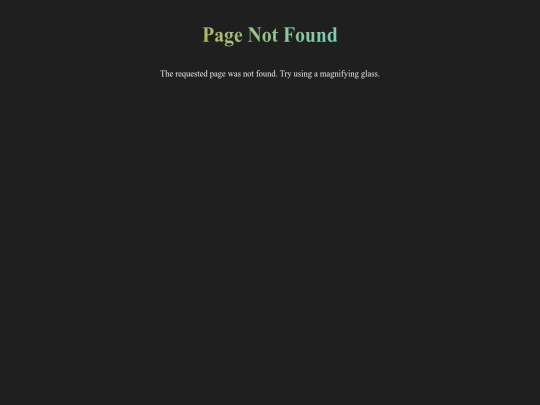 not_found screenshot