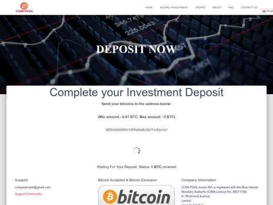 deposit screenshot