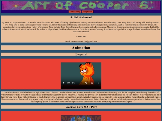 portfolio/Digital/Animation/Animation screenshot