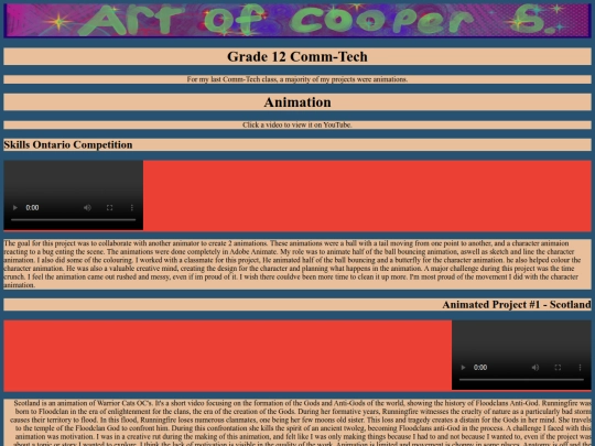portfolio/grade12ct screenshot
