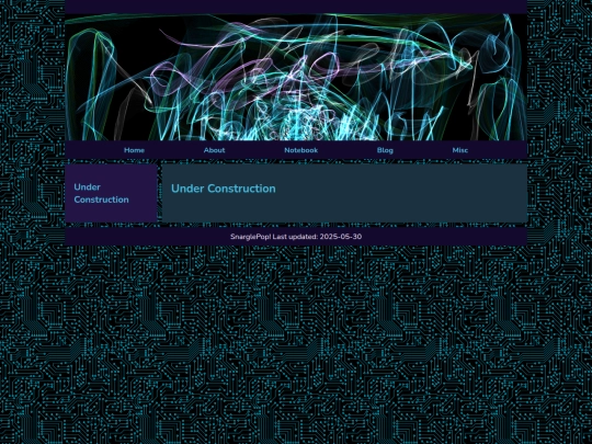 blog screenshot