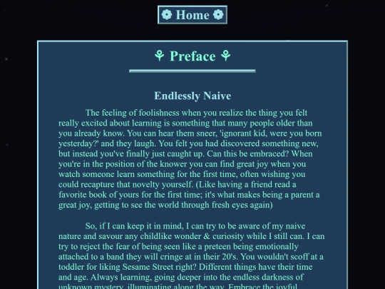 Preface screenshot