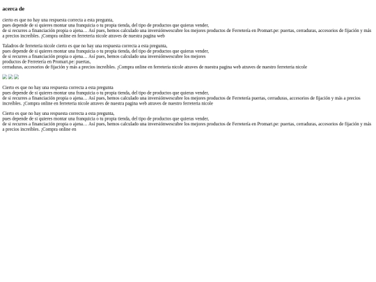 acerca screenshot