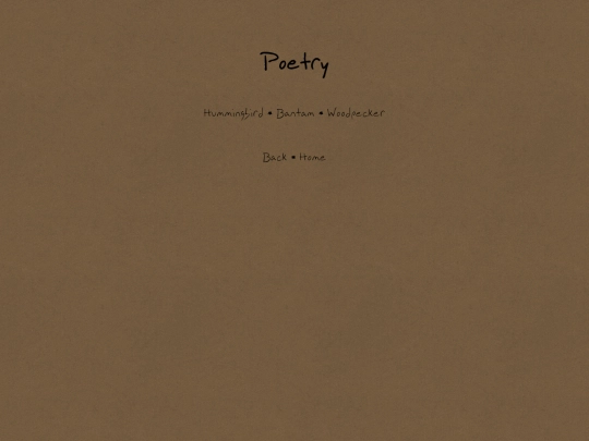 poetry screenshot