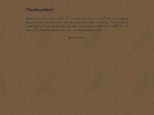 toastmasters screenshot
