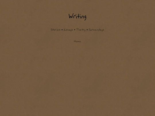 writing screenshot