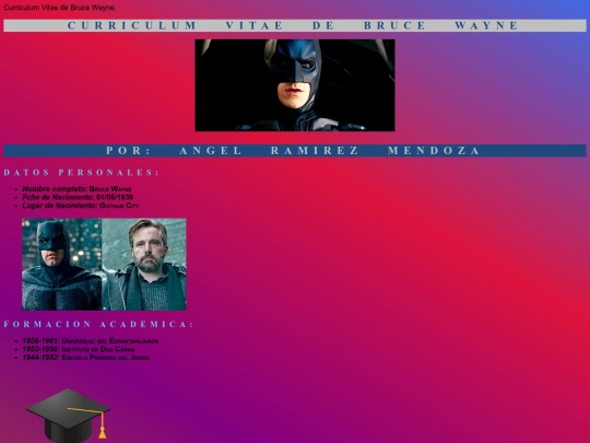 curriculum screenshot