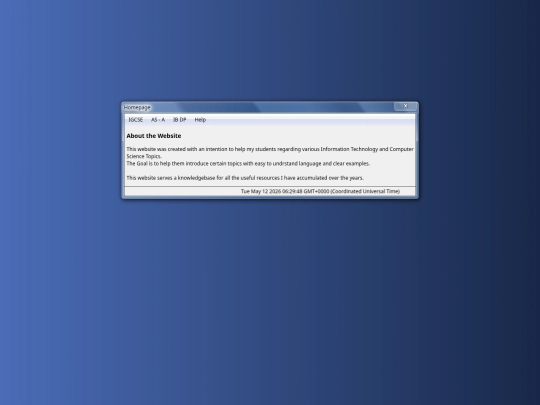 index screenshot