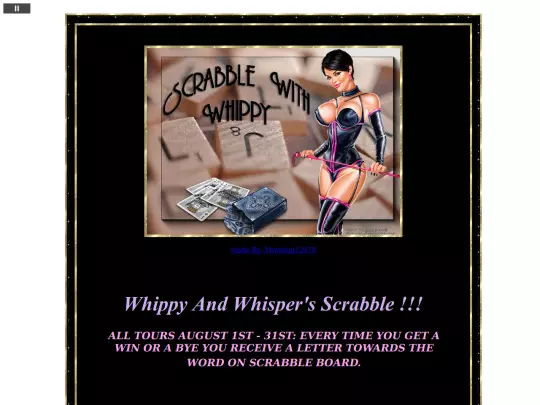EVENT PAGES/1 PREVIOUS RD 8 SCRABBLE screenshot