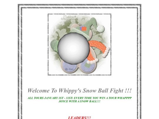 EVENT PAGES/SNOWBALL EVENT 2 screenshot