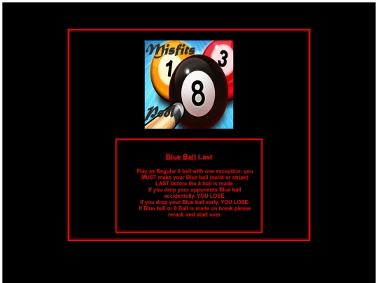 POOL RULES 2/blueballlast screenshot