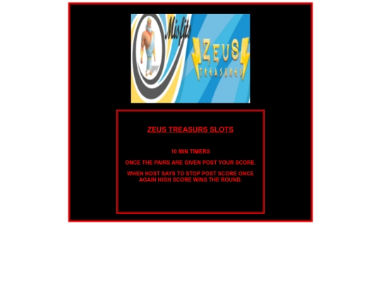 SLOTS RULES/ZUES SLOT RULES screenshot
