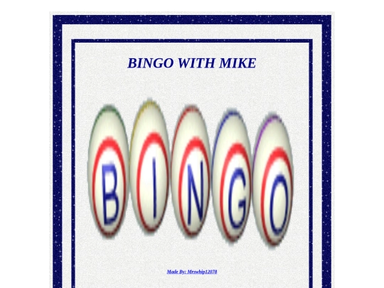 STAFF PAGES/cuteplayerbingo screenshot