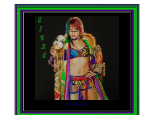 WRESTLER PAGES/ASUKA PAGE screenshot