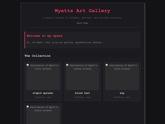 art/gallery screenshot