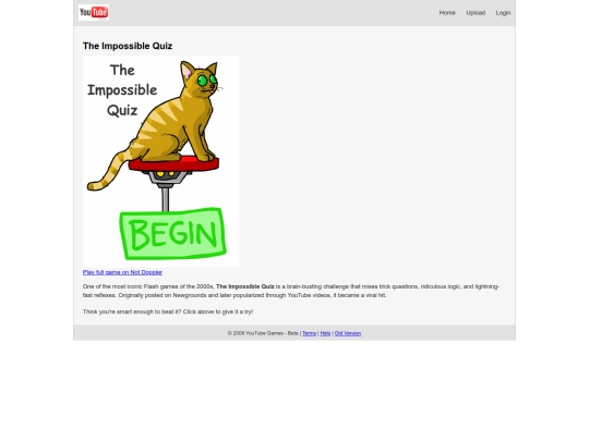 TheImpossibleQuiz screenshot