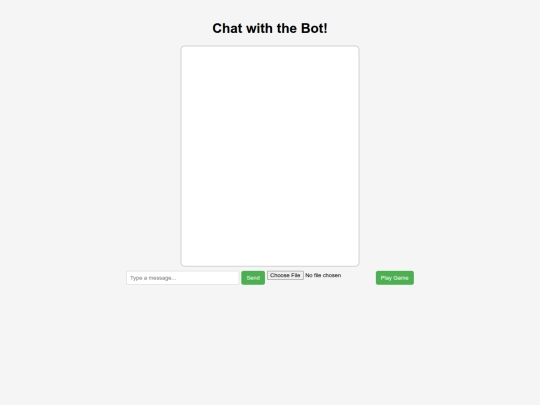 TheRandomChatbot screenshot