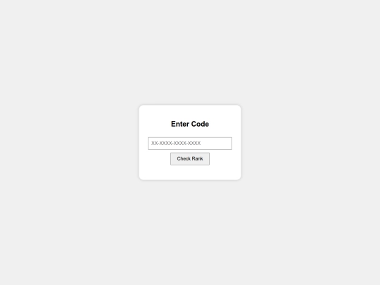 coderank screenshot