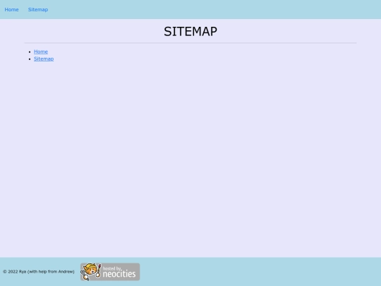 sitemap screenshot