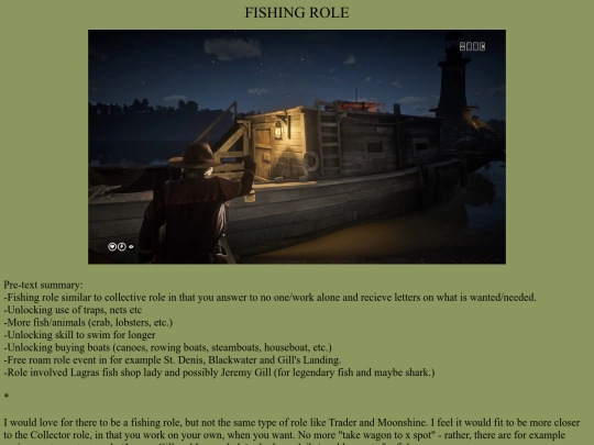 fishing-role screenshot