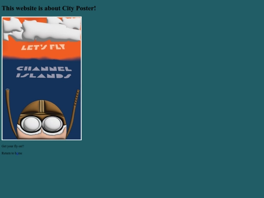 CityPoster screenshot