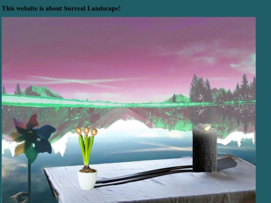 Final Project/final/SurrealLandscape screenshot