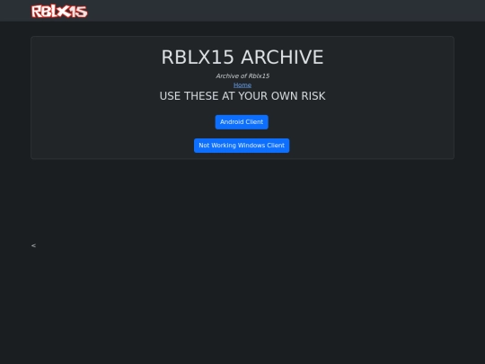 clients screenshot
