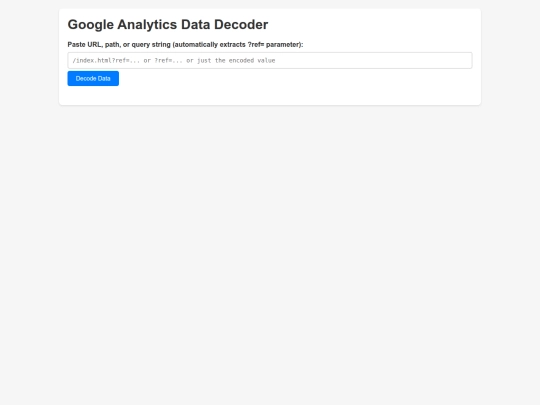 ga-decoder screenshot