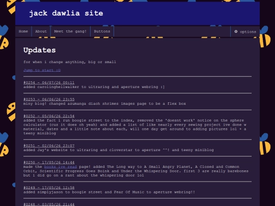 page/updates screenshot