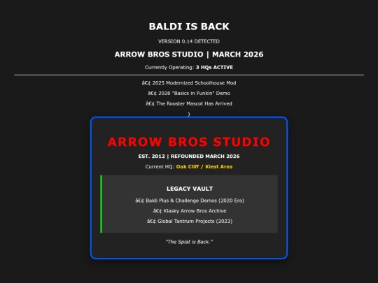 Info screenshot