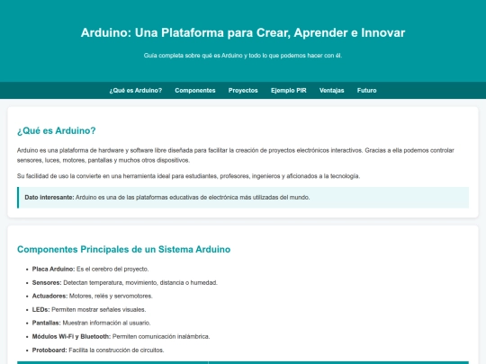 Arduino screenshot